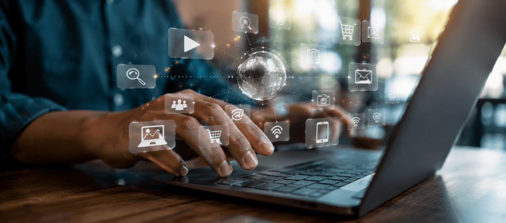 Web development showcase laptop - Futureone Global