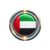 DALL_E_2024-10-21_19.01.46_-_A_circular_badge_with_a_metallic_silver_rim__glowing_light_effect__and_the_United_Arab_Emirates__UAE__flag_in_the_center._The_UAE_flag_consists_of_hor-removebg-preview